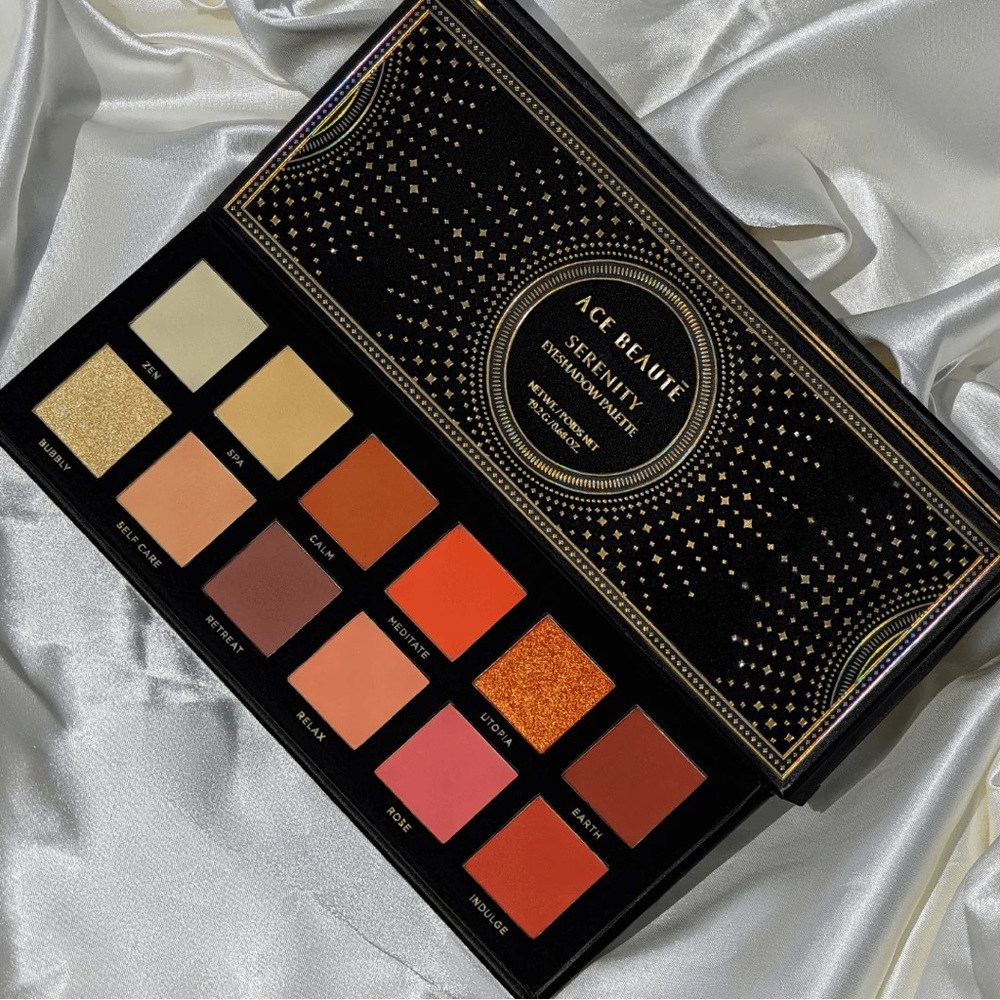 Ace Beaute Serenity Eyeshadow Palette LIMITED EDITION Ace Beautē BRAND NEW